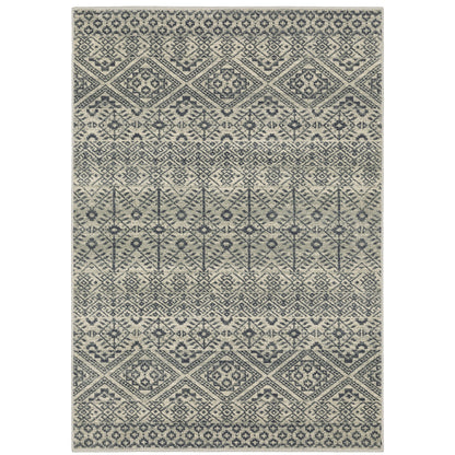 Oriental Weavers Branson  Blue Beige Tribal