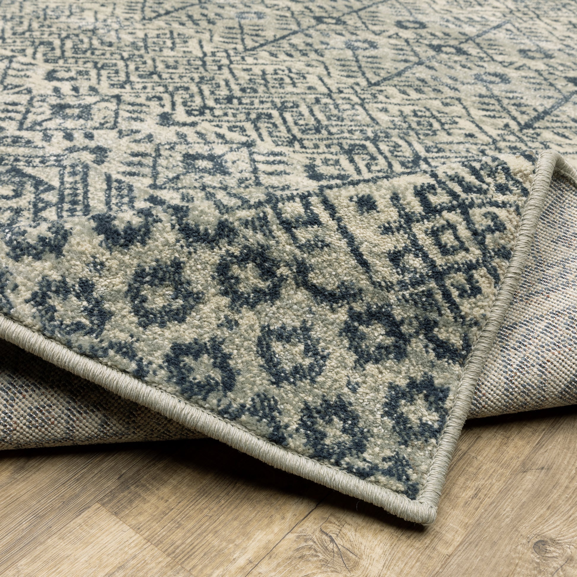 Oriental Weavers Branson  Blue Beige Tribal