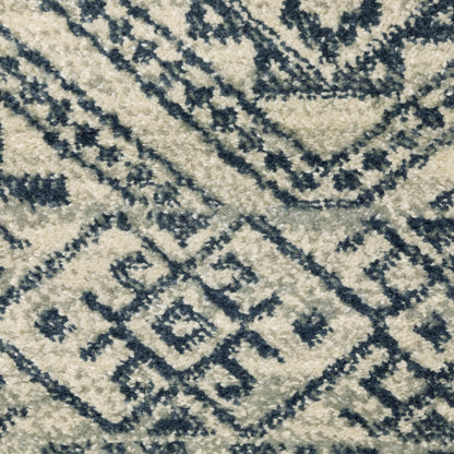 Oriental Weavers Branson  Blue Beige Tribal