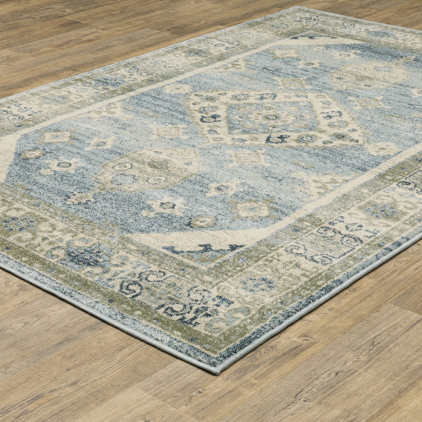 Oriental Weavers Branson  Blue Grey Vintage