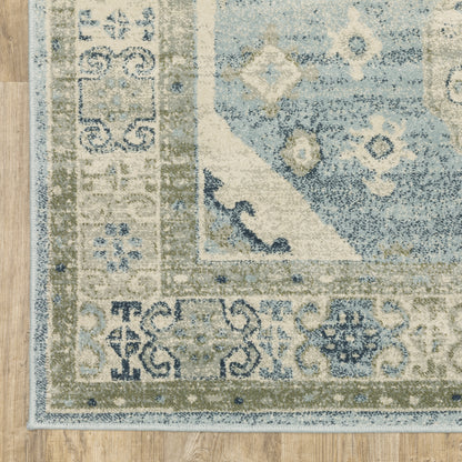 Oriental Weavers Branson  Blue Grey Vintage