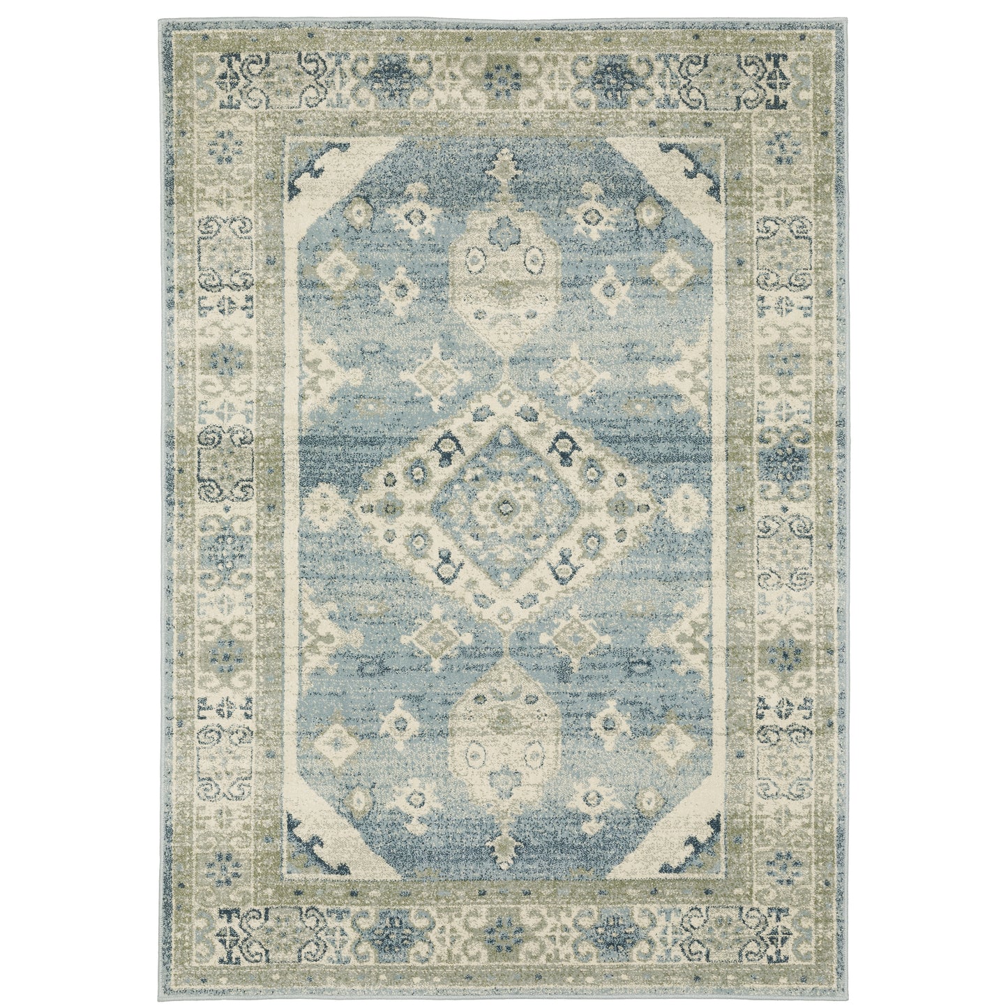 Oriental Weavers Branson  Blue Grey Vintage