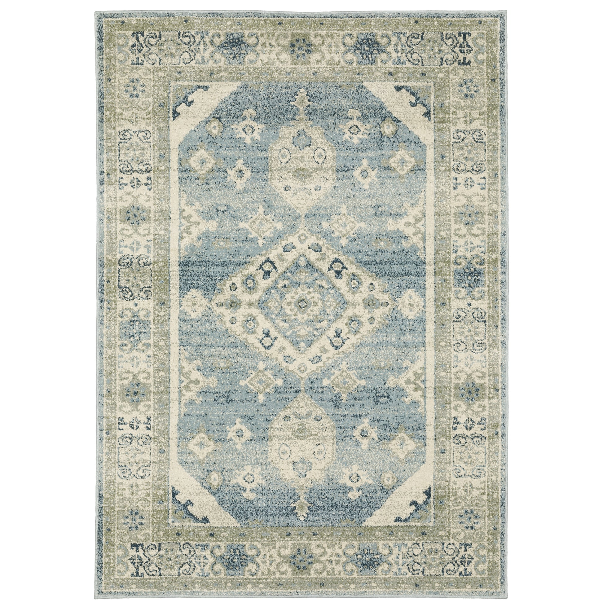Oriental Weavers Branson  Blue Grey Vintage