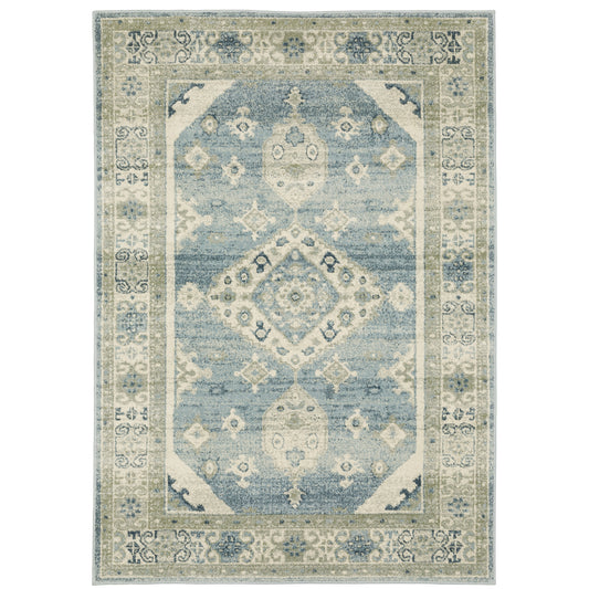 Oriental Weavers Branson  Blue Grey Vintage
