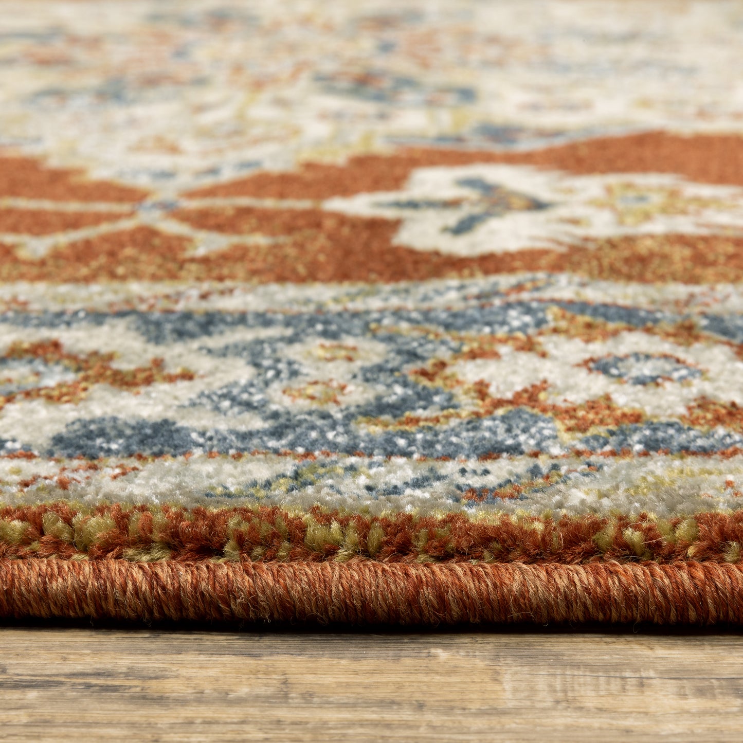 Oriental Weavers Branson  Rust Beige Traditional