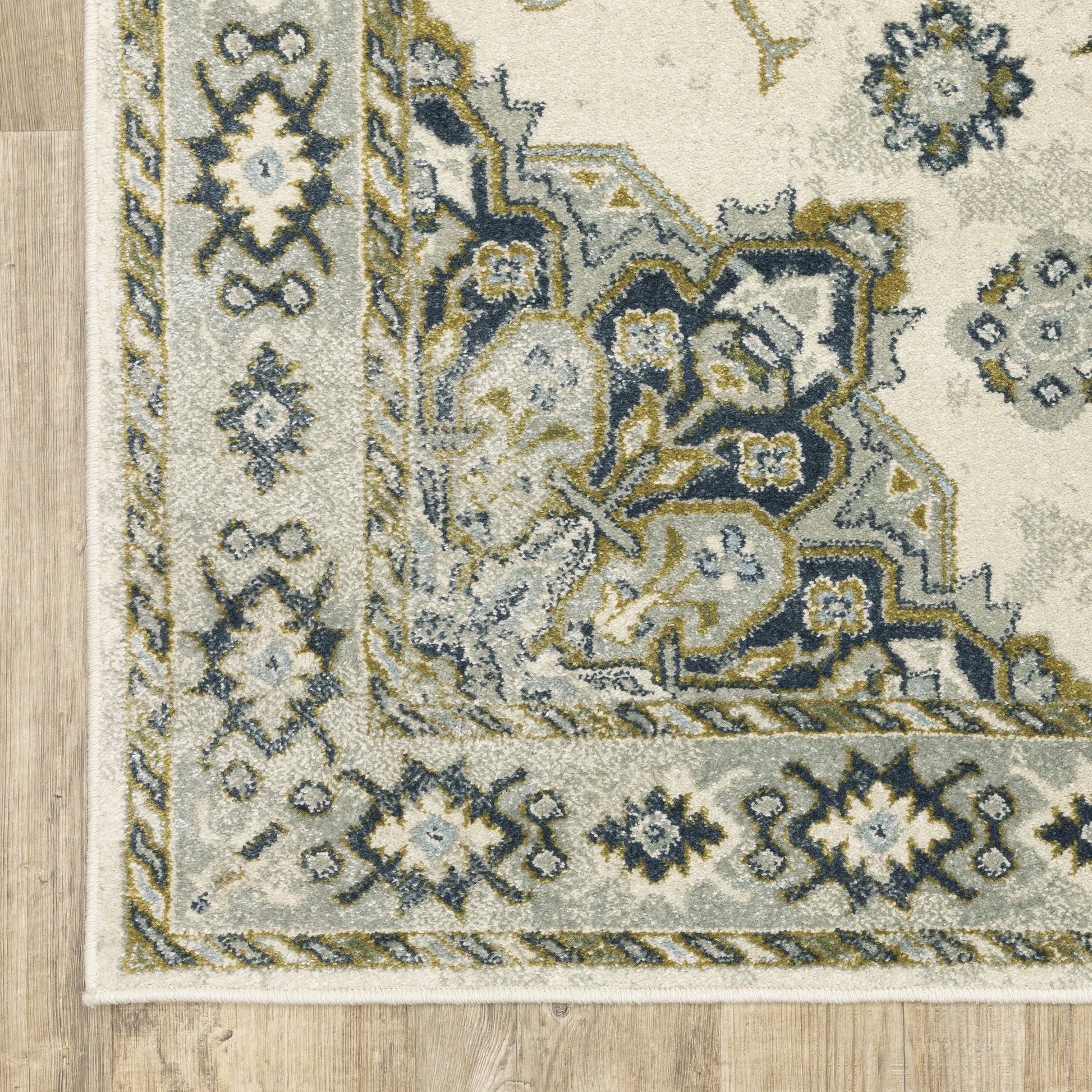 Oriental Weavers Branson  Ivory Blue Traditional