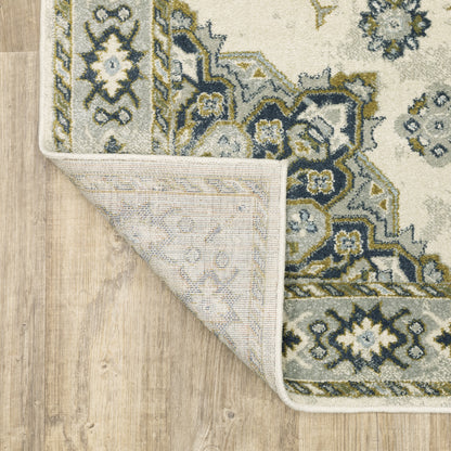 Oriental Weavers Branson  Ivory Blue Traditional