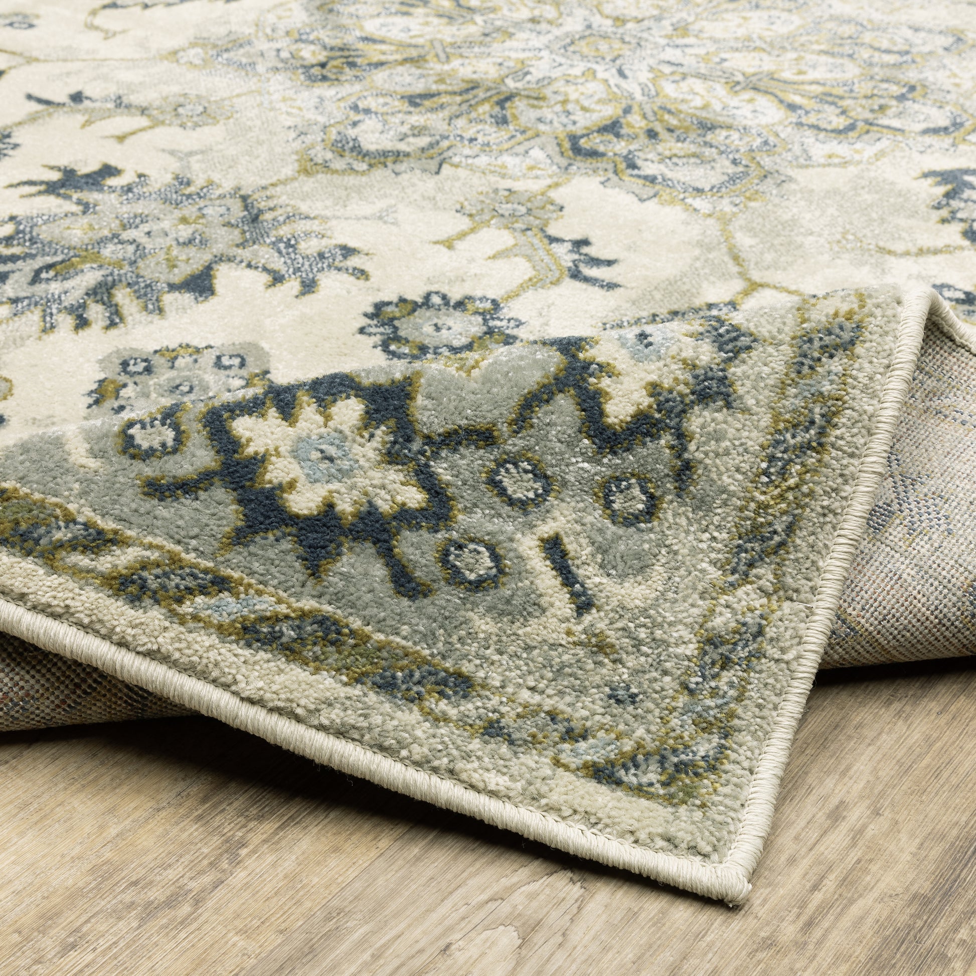 Oriental Weavers Branson  Ivory Blue Traditional