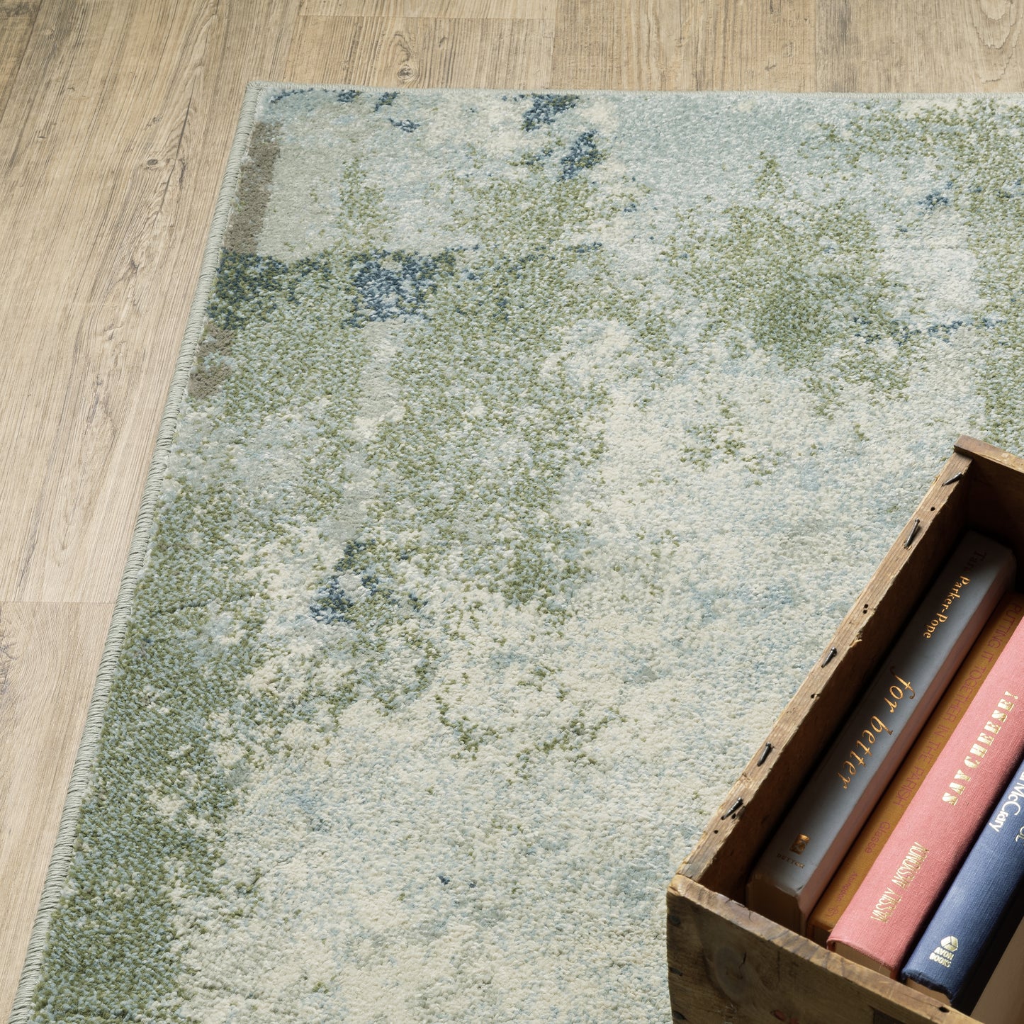 Oriental Weavers Branson  Blue Green Modern & Contemporary