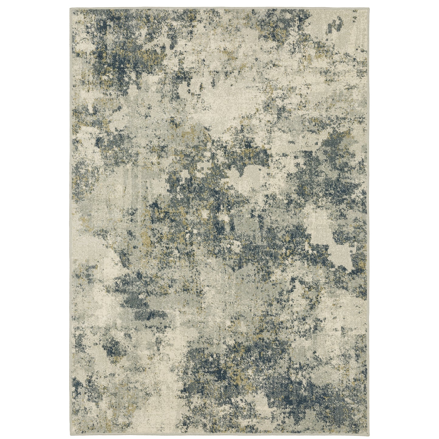 Oriental Weavers Branson  Beige Teal Modern & Contemporary