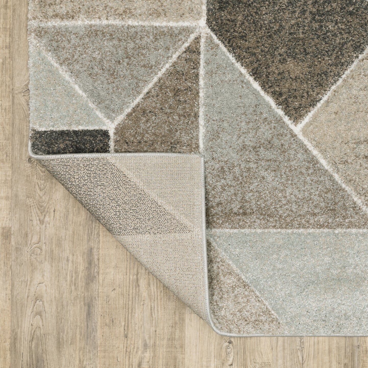 Oriental Weavers Cambria  Grey Brown Modern & Contemporary