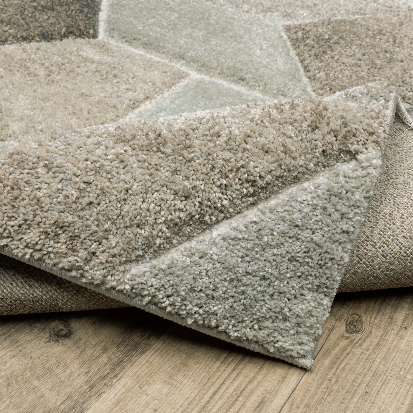 Oriental Weavers Cambria  Grey Brown Modern & Contemporary