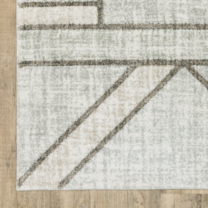 Oriental Weavers Cambria  Grey Beige Modern & Contemporary