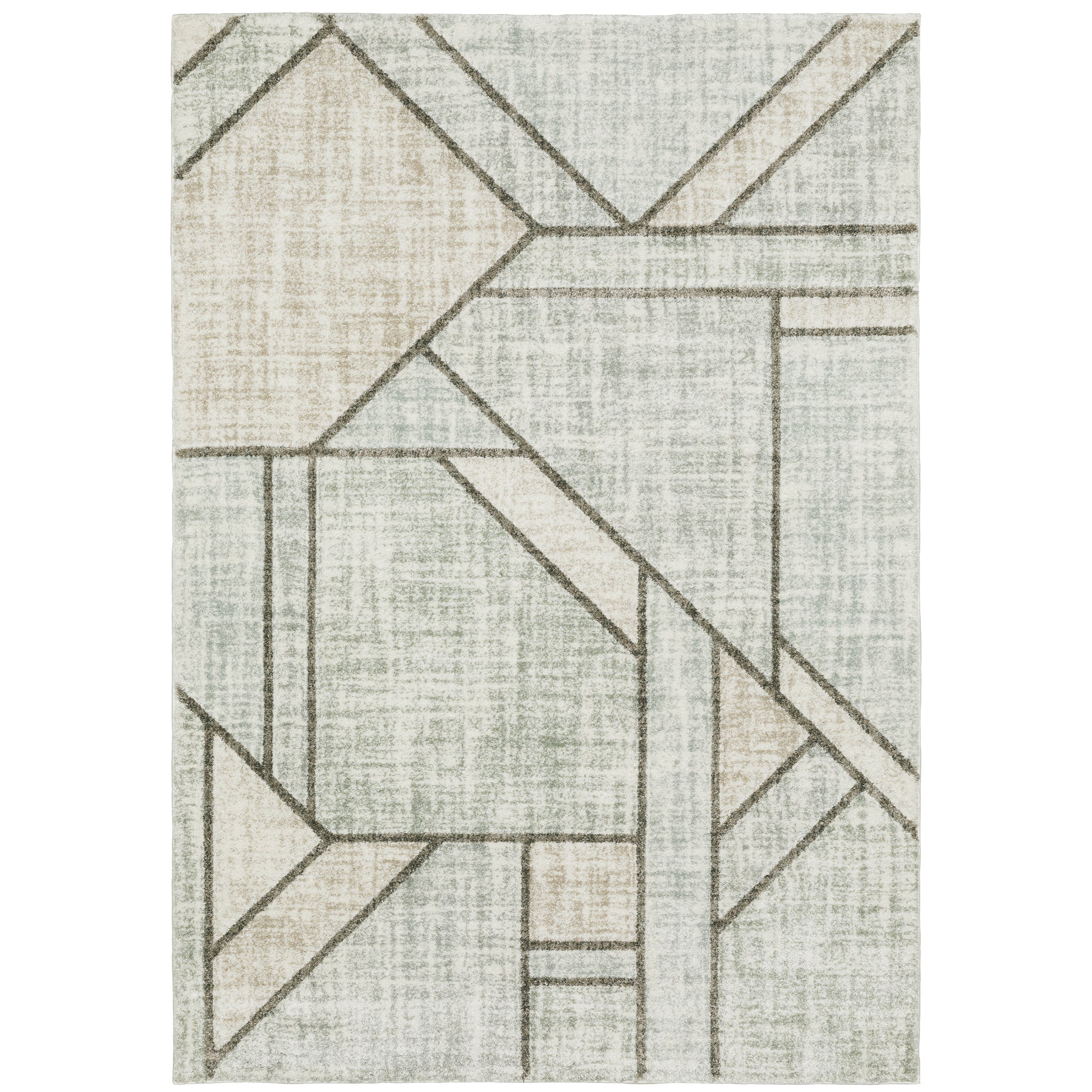 Oriental Weavers Cambria  Grey Beige Modern & Contemporary