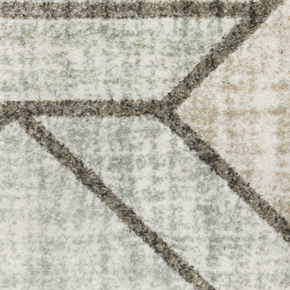 Oriental Weavers Cambria  Grey Beige Modern & Contemporary