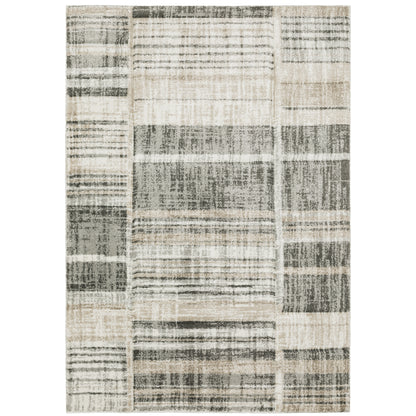 Oriental Weavers Cambria  Tan Charcoal Modern & Contemporary