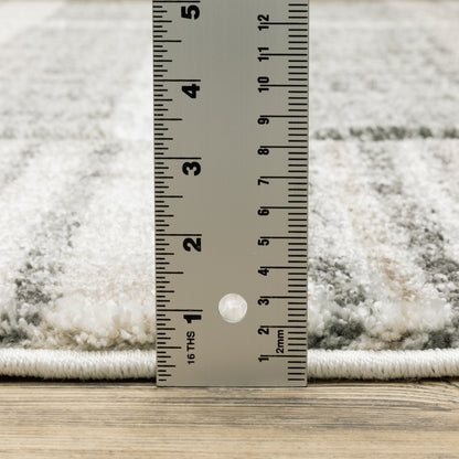 Oriental Weavers Cambria  Tan Charcoal Modern & Contemporary