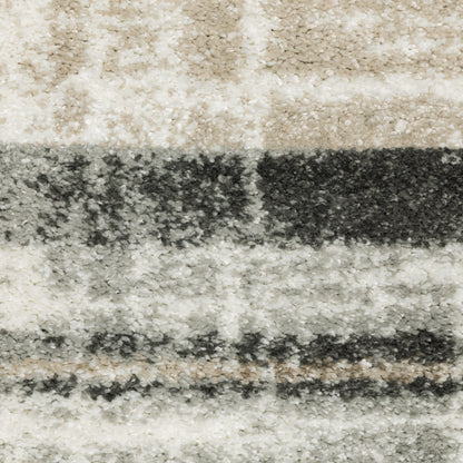 Oriental Weavers Cambria  Tan Charcoal Modern & Contemporary