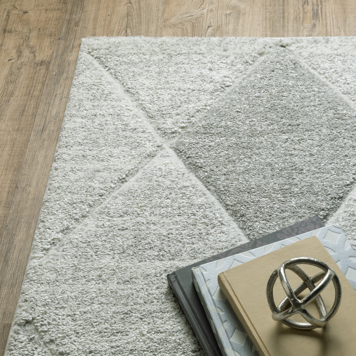 Oriental Weavers Cambria  Grey Ivory Modern & Contemporary