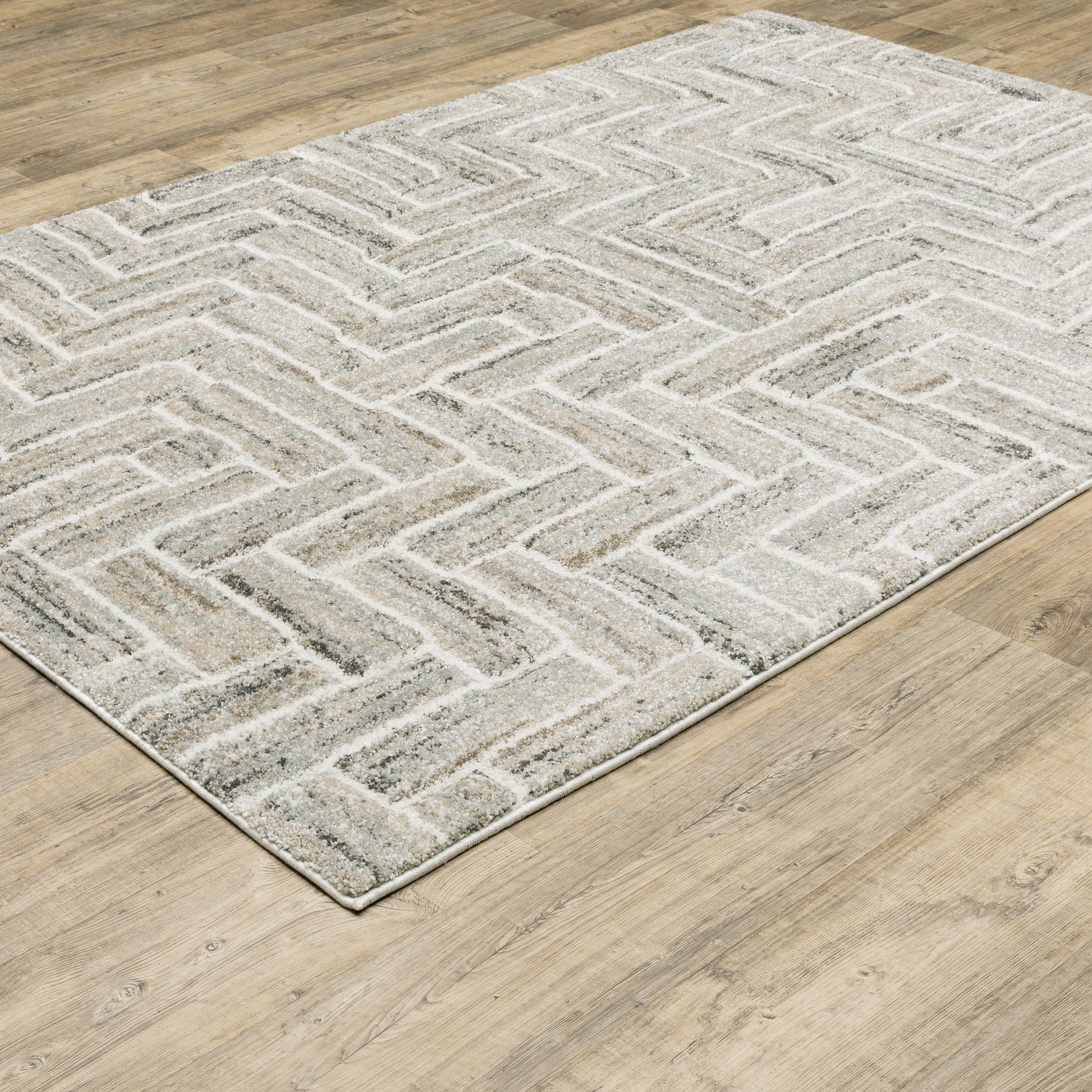 Oriental Weavers Cambria  Ivory Beige Modern & Contemporary