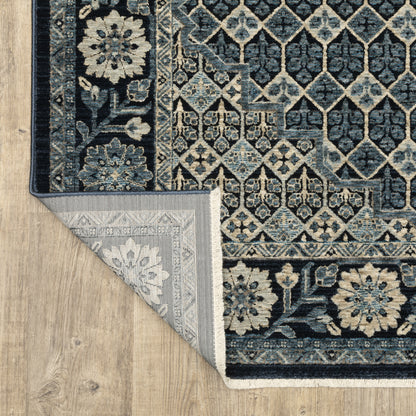 Oriental Weavers Capella  Blue Ivory Traditional