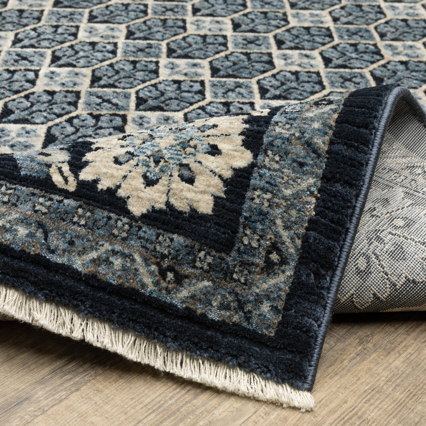 Oriental Weavers Capella  Blue Ivory Traditional