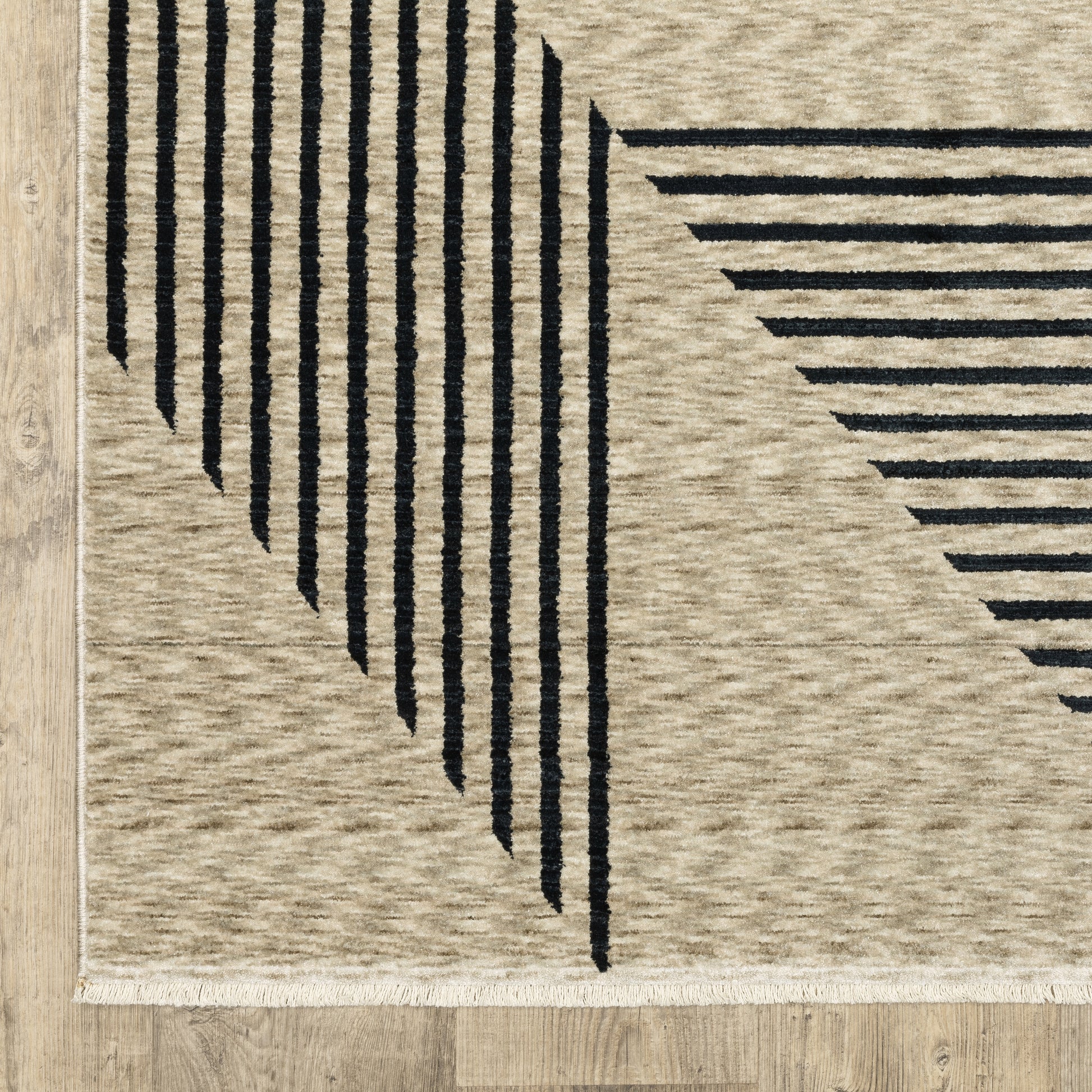 Oriental Weavers Capella  Beige Navy Modern & Contemporary