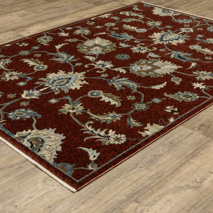 Oriental Weavers Capella  Red Multi Traditional