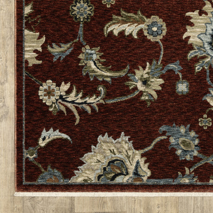 Oriental Weavers Capella  Red Multi Traditional