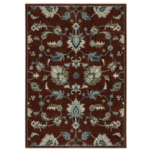 Oriental Weavers Capella  Red Multi Traditional