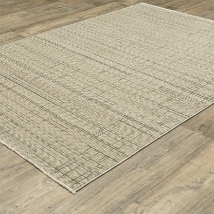 Oriental Weavers Capella  Beige Brown Industrial