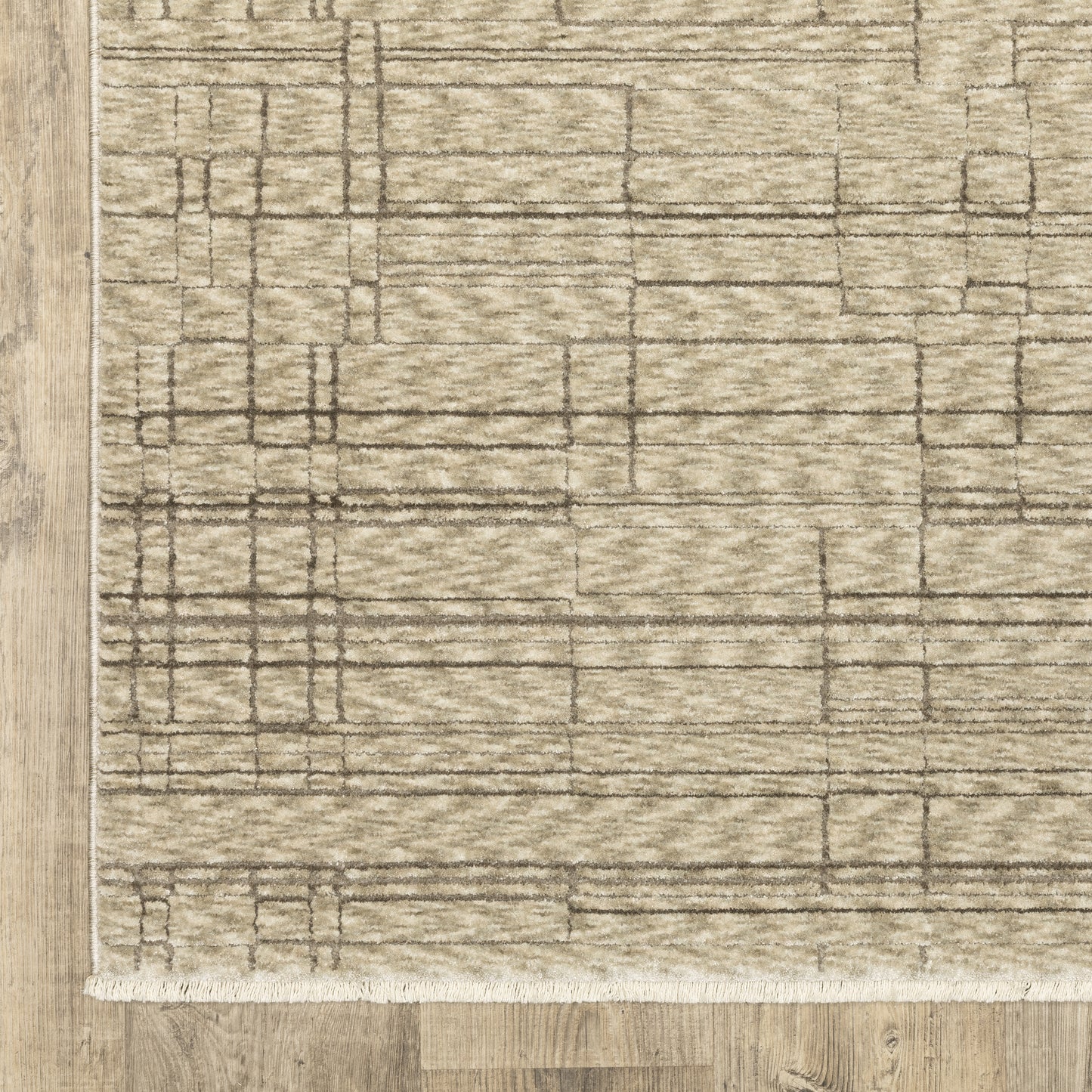 Oriental Weavers Capella  Beige Brown Industrial