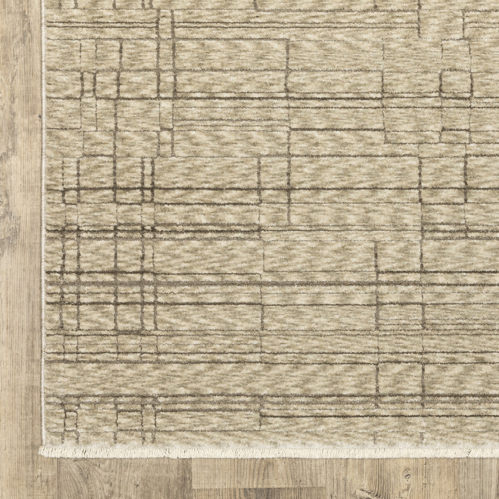 Oriental Weavers Capella  Beige Brown Industrial