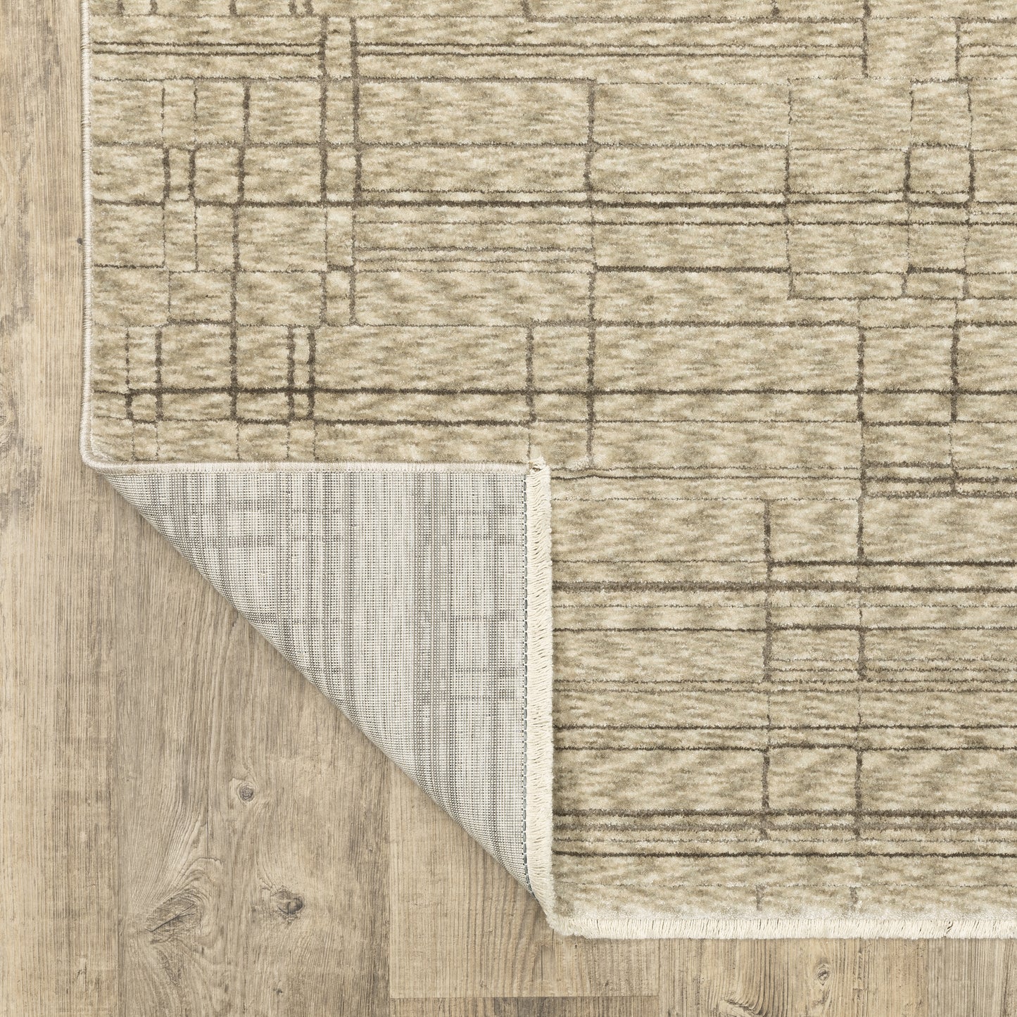 Oriental Weavers Capella  Beige Brown Industrial