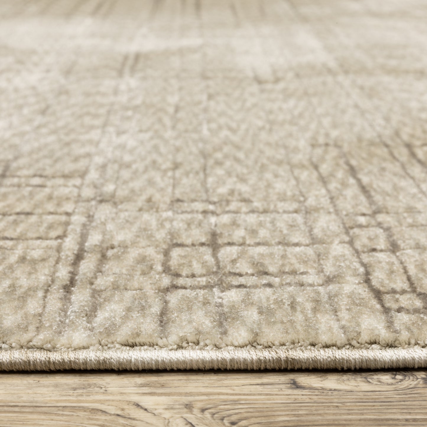 Oriental Weavers Capella  Beige Brown Industrial