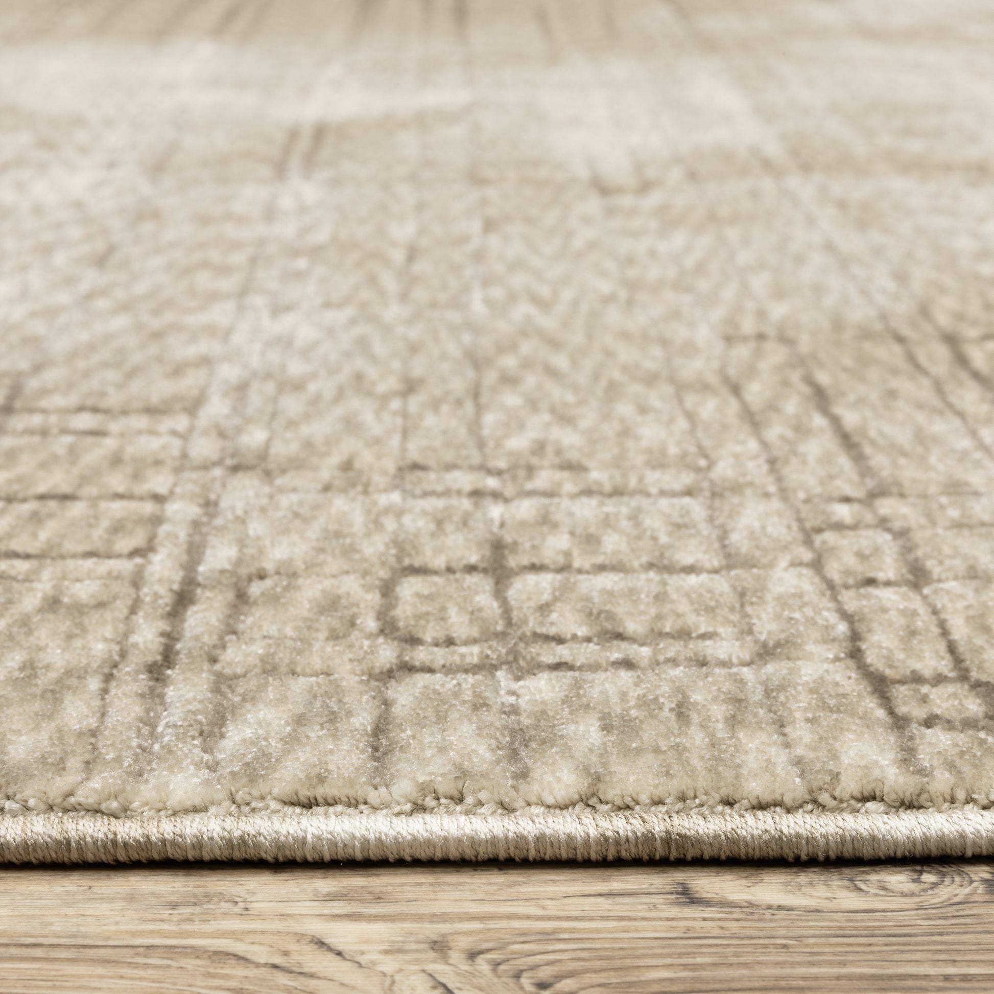 Oriental Weavers Capella  Beige Brown Industrial