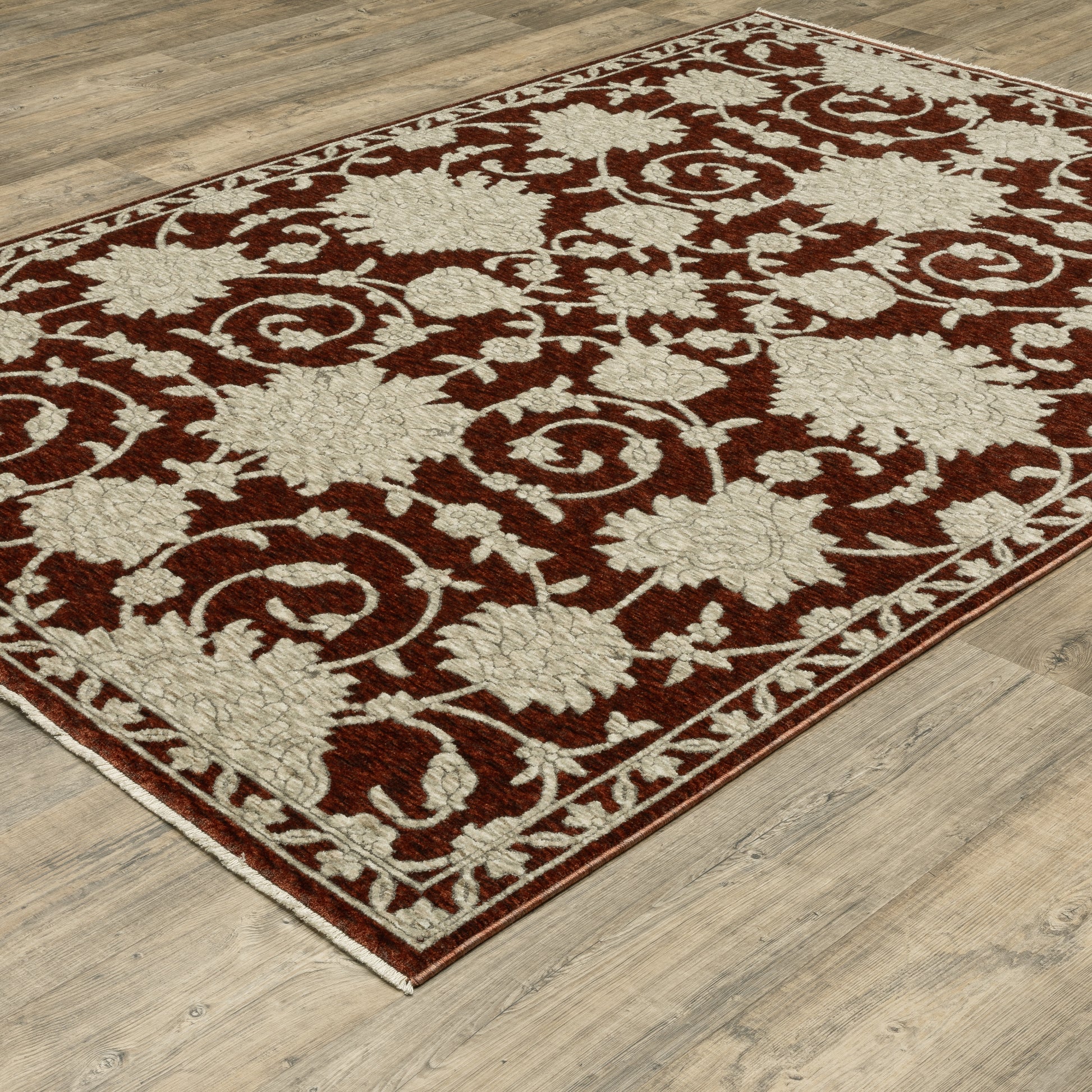 Oriental Weavers Capella  Red Beige Traditional