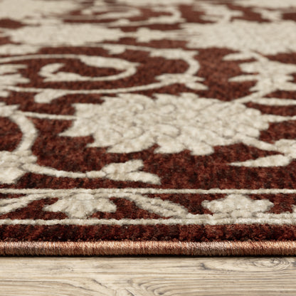 Oriental Weavers Capella  Red Beige Traditional