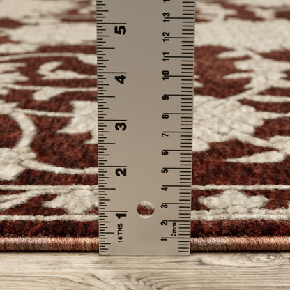 Oriental Weavers Capella  Red Beige Traditional