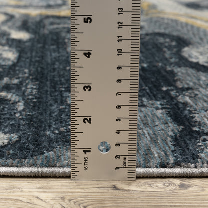 Oriental Weavers Capella  Blue Blue Modern & Contemporary