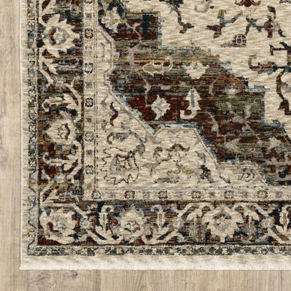 Oriental Weavers Capella  Beige Multi Traditional