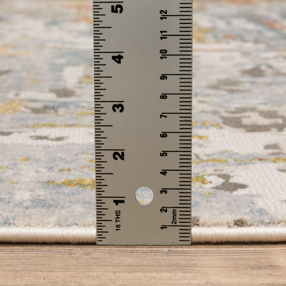 Oriental Weavers Caravan  Grey Blue Modern & Contemporary