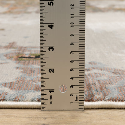 Oriental Weavers Caravan  Grey Pink Modern & Contemporary