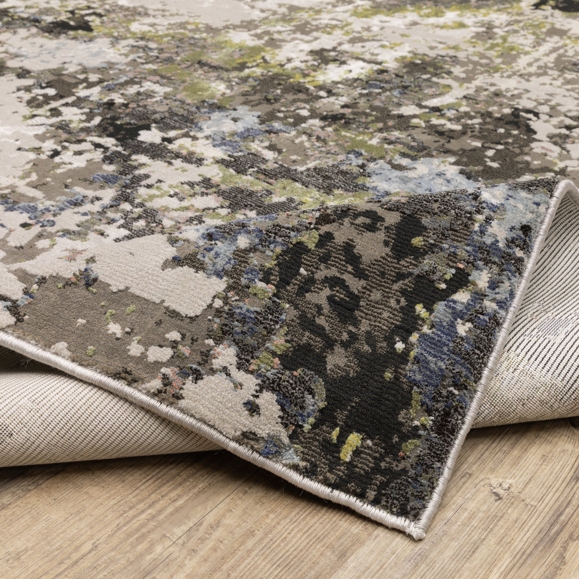 Oriental Weavers Caravan  Grey Green Modern & Contemporary