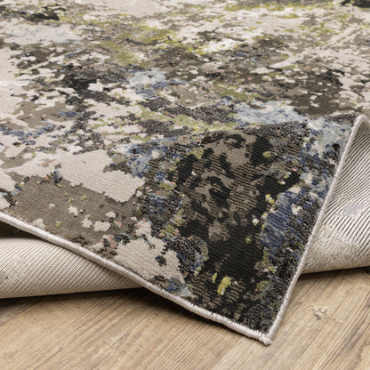 Oriental Weavers Caravan  Grey Green Modern & Contemporary