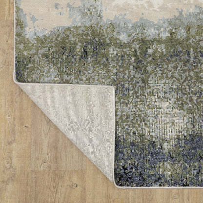 Oriental Weavers Caravan  Blue Green Modern & Contemporary