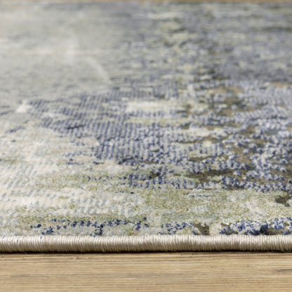 Oriental Weavers Caravan  Blue Green Modern & Contemporary