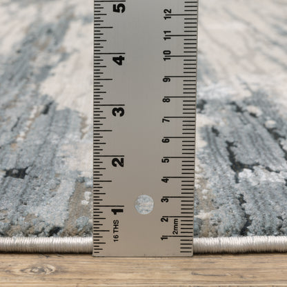 Oriental Weavers Caravan  Blue Grey Modern & Contemporary