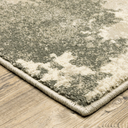 Oriental Weavers Carson  Beige Grey Industrial