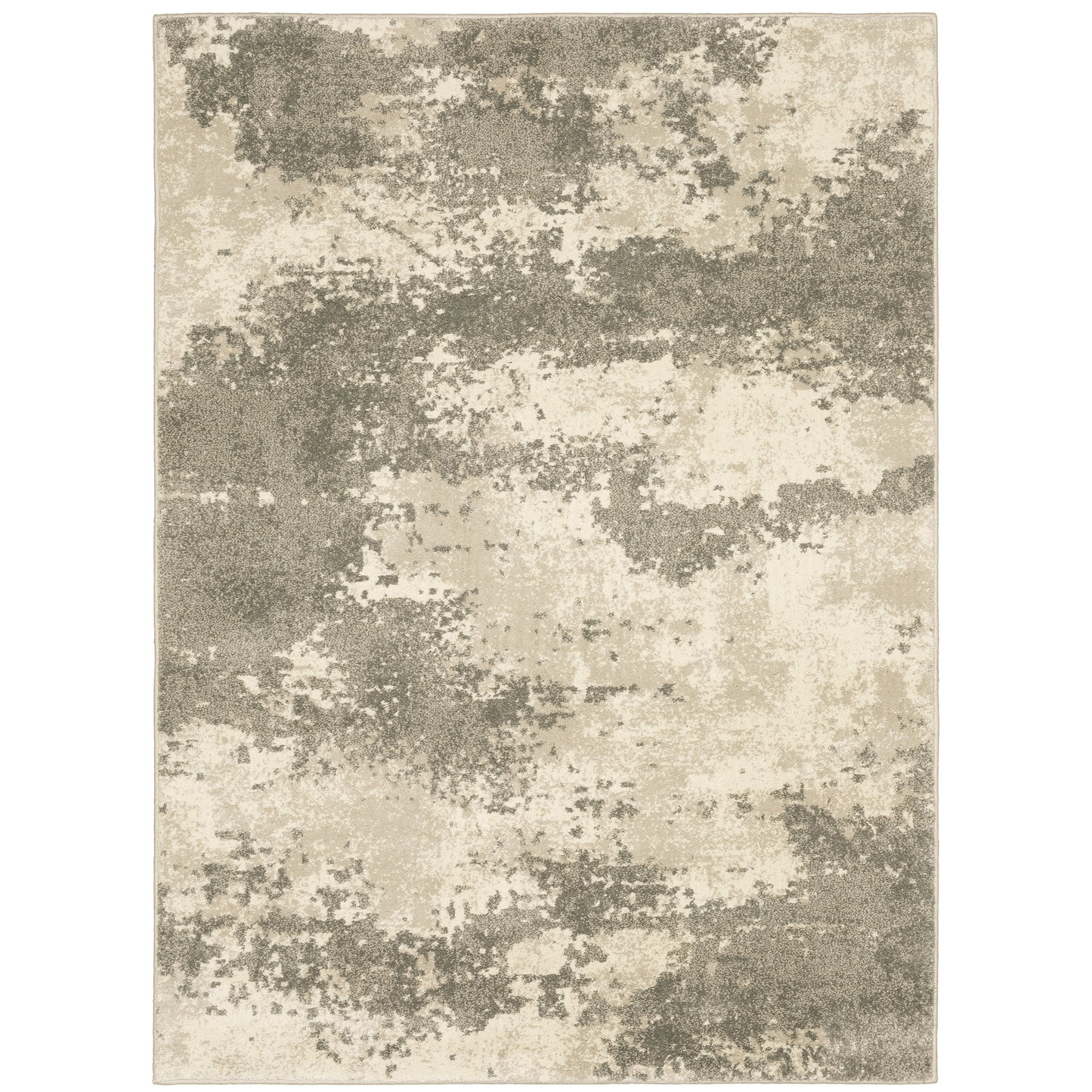 Oriental Weavers Carson  Beige Grey Industrial